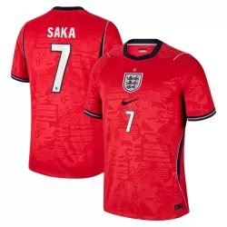 Maillot Angleterre Saka 7 Homme Extérieur Coupe du Monde 2026