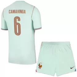 Maillot France Camavinga 6 Enfant Extérieur Coupe du Monde 2026