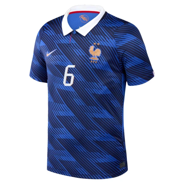 Maillot France Camavinga 6 Homme Domicile Coupe du Monde 2026