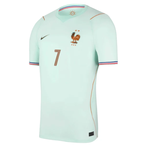 Maillot France O. Dembele 7 Enfant Extérieur Coupe du Monde 2026