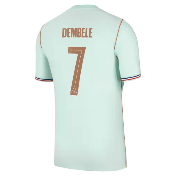 Maillot France O. Dembele 7 Enfant Extérieur Coupe du Monde 2026