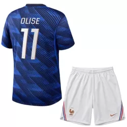 Maillot France Olise 11 Enfant Domicile Coupe du Monde 2026