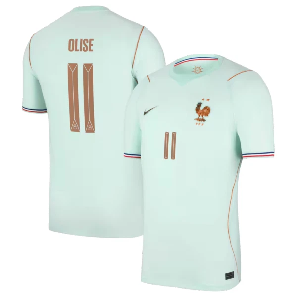 Maillot France Olise 11 Homme Extérieur Coupe du Monde 2026