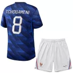 Maillot France Tchouameni 8 Enfant Domicile Coupe du Monde 2026