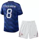 Maillot France Tchouameni 8 Enfant Domicile Coupe du Monde 2026