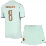 Maillot France Tchouameni 8 Enfant Extérieur Coupe du Monde 2026