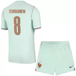 Maillot France Tchouameni 8 Enfant Extérieur Coupe du Monde 2026