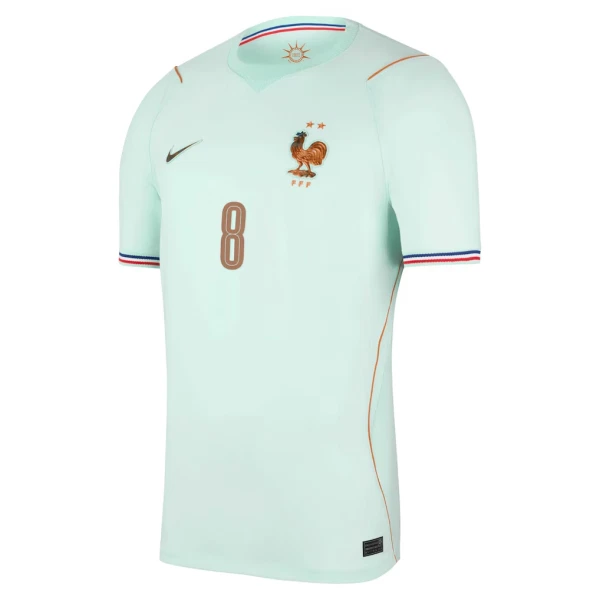 Maillot France Tchouameni 8 Enfant Extérieur Coupe du Monde 2026