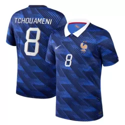 Maillot France Tchouameni 8 Homme Domicile Coupe du Monde 2026