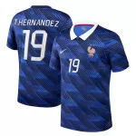 Maillot France Theo Hernandez 19 Homme Domicile Coupe du Monde 2026