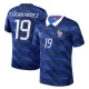 Maillot France Theo Hernandez 19 Homme Domicile Coupe du Monde 2026