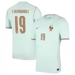 Maillot France Theo Hernandez 19 Homme Extérieur Coupe du Monde 2026