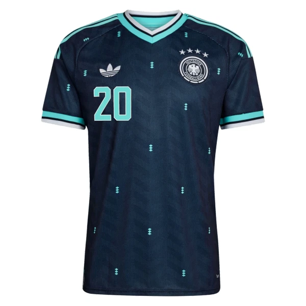 Maillot Allemagne Gnabry 20 Homme Extérieur Coupe du Monde 2026