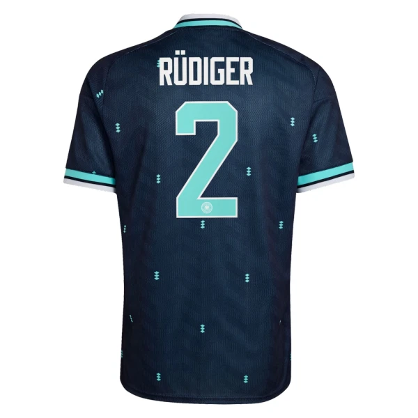 Maillot Allemagne Rudiger 2 Homme Extérieur Coupe du Monde 2026