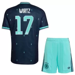 Maillot Allemagne Wirtz 17 Enfant Extérieur Coupe du Monde 2026