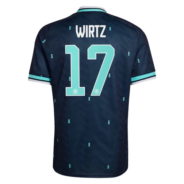 Maillot Allemagne Wirtz 17 Enfant Extérieur Coupe du Monde 2026