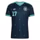 Maillot Allemagne Wirtz 17 Homme Extérieur Coupe du Monde 2026
