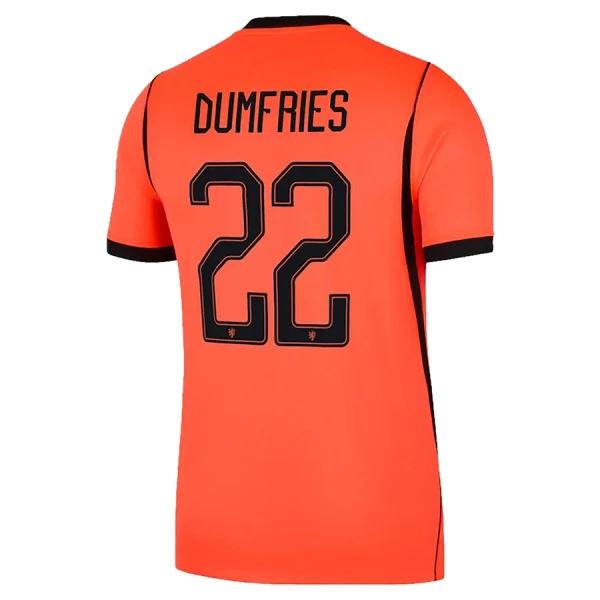 Maillot Pays-Bas Dumfries 22 Homme Domicile Coupe du Monde 2026