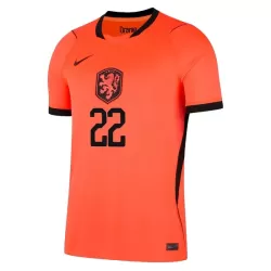 Maillot Pays-Bas Dumfries 22 Homme Domicile Coupe du Monde 2026