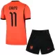 Maillot Pays-Bas Gakpo 11 Enfant Domicile Coupe du Monde 2026