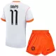 Maillot Pays-Bas Gakpo 11 Enfant Extérieur Coupe du Monde 2026