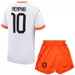 Maillot Pays-Bas Memphis 10 Enfant Extérieur Coupe du Monde 2026