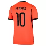 Maillot Pays-Bas Memphis 10 Homme Domicile Coupe du Monde 2026