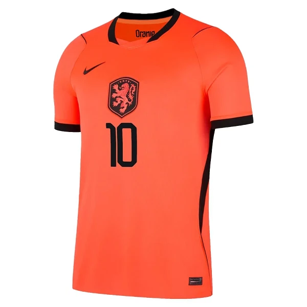 Maillot Pays-Bas Memphis 10 Homme Domicile Coupe du Monde 2026