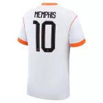 Maillot Pays-Bas Memphis 10 Homme Extérieur Coupe du Monde 2026