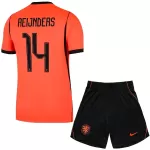 Maillot Pays-Bas Reijnders 14 Enfant Domicile Coupe du Monde 2026