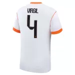 Maillot Pays-Bas Virgil 4 Homme Extérieur Coupe du Monde 2026