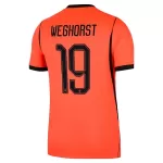 Maillot Pays-Bas Weghorst 19 Homme Domicile Coupe du Monde 2026