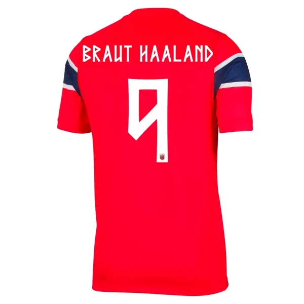 Maillot Norvège Haaland 9 Enfant Domicile Coupe du Monde 2026