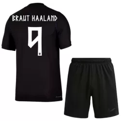 Maillot Norvège Haaland 9 Enfant Extérieur Coupe du Monde 2026