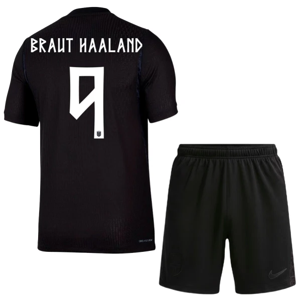 Maillot Norvège Haaland 9 Enfant Extérieur Coupe du Monde 2026