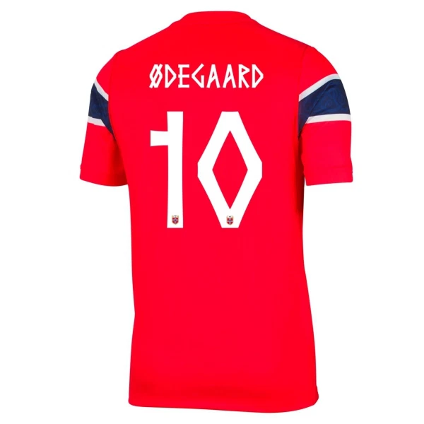 Maillot Norvège Odegaard 10 Enfant Domicile Coupe du Monde 2026