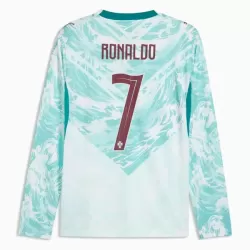 Maillot Manches Longues Portugal Ronaldo 7 Homme Extérieur Coupe du Monde 2026