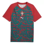 Maillot Portugal Pre-Match Homme Coupe du Monde 2026 Rouge