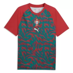 Maillot Portugal Pre-Match Homme Coupe du Monde 2026 Rouge
