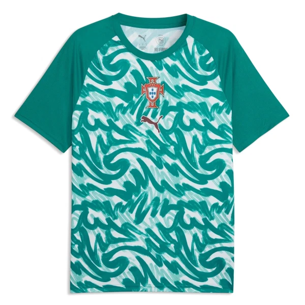 Maillot Portugal Pre-Match Homme Coupe du Monde 2026 Verte