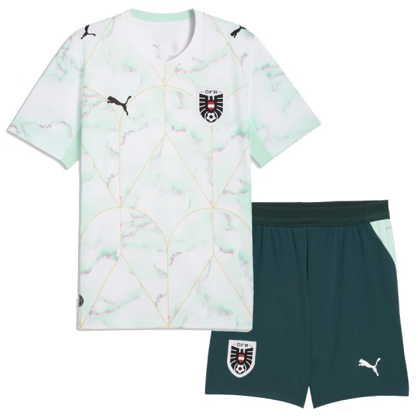 Maillot Autriche Enfant Extérieur Coupe du Monde 2026