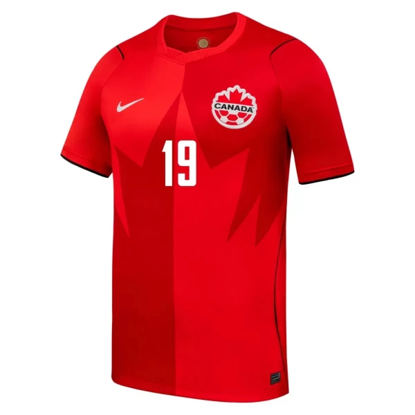 Maillot Canada Davies 19 Homme Domicile Coupe du Monde 2026