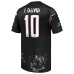 Maillot Canada J. David 10 Homme Extérieur Coupe du Monde 2026