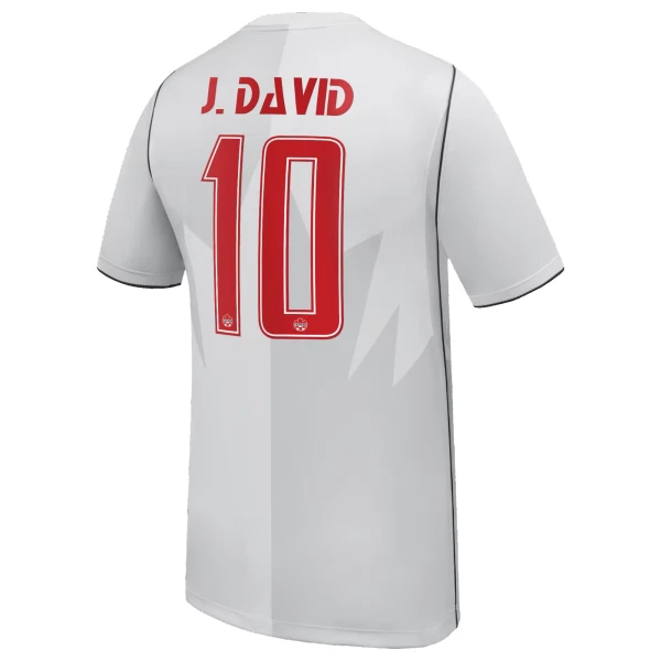 Maillot Canada J. David 10 Homme Third Coupe du Monde 2026
