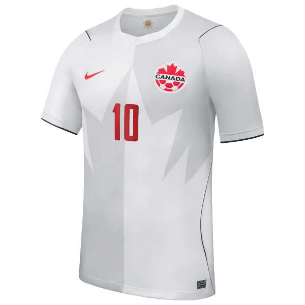 Maillot Canada J. David 10 Homme Third Coupe du Monde 2026