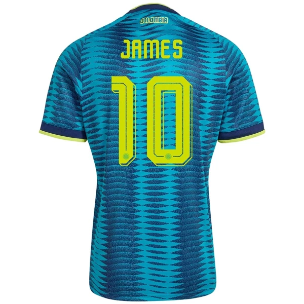 Maillot Colombie James 10 Homme Extérieur Coupe du Monde 2026
