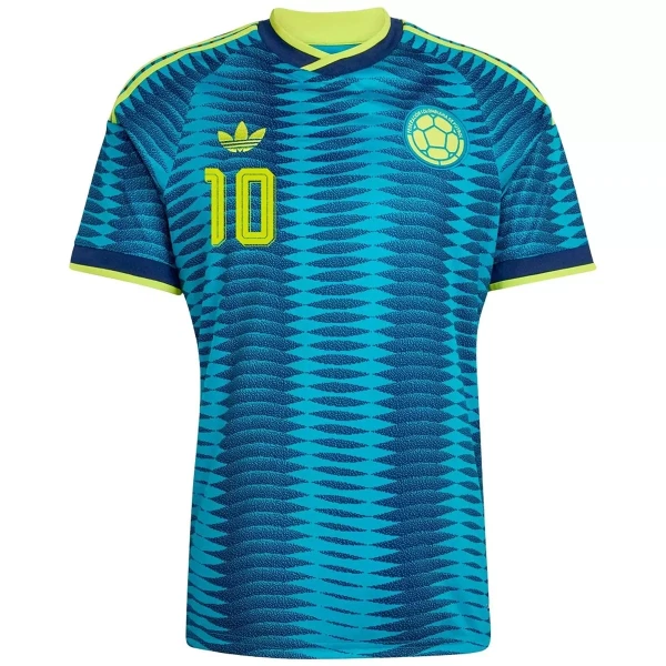 Maillot Colombie James 10 Homme Extérieur Coupe du Monde 2026