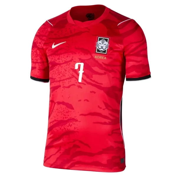 Maillot Corée du Sud Son 7 Homme Domicile Coupe du Monde 2026