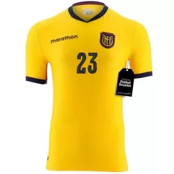 Maillot Équateur Caicedo 23 Homme Domicile Coupe du Monde 2026
