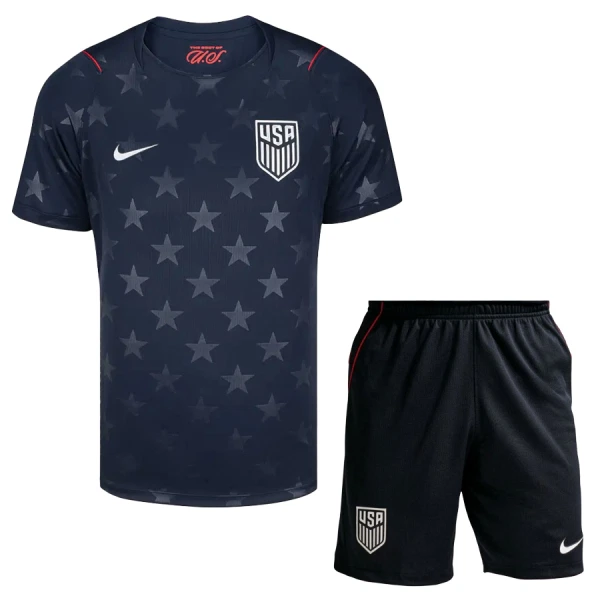 Maillot États-Unis Enfant Extérieur Coupe du Monde 2026